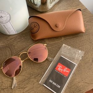 Round Flash Lense Ray Ban Sunglasses
